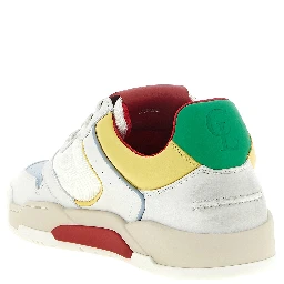 Multicolor Calfskin Athletic Sneakers