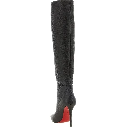 Brown Goatskin Over The Knee