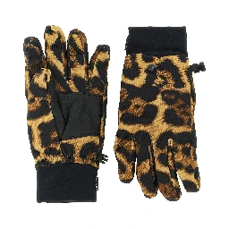 Brown Polyester Gloves