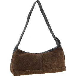 Brown Cowhide Crossbody Bag