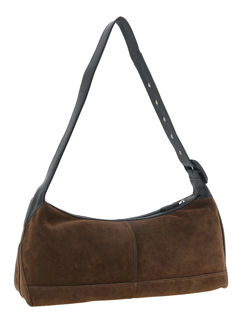 Brown Cowhide Crossbody Bag