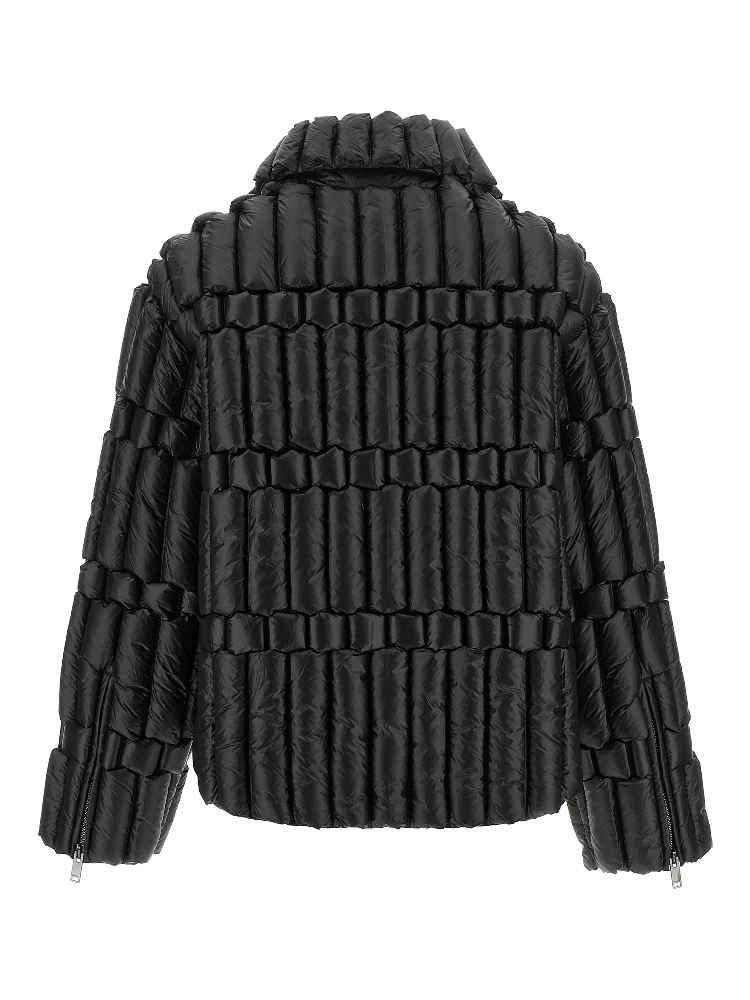 Black Nylon Biker Jacket alternative
