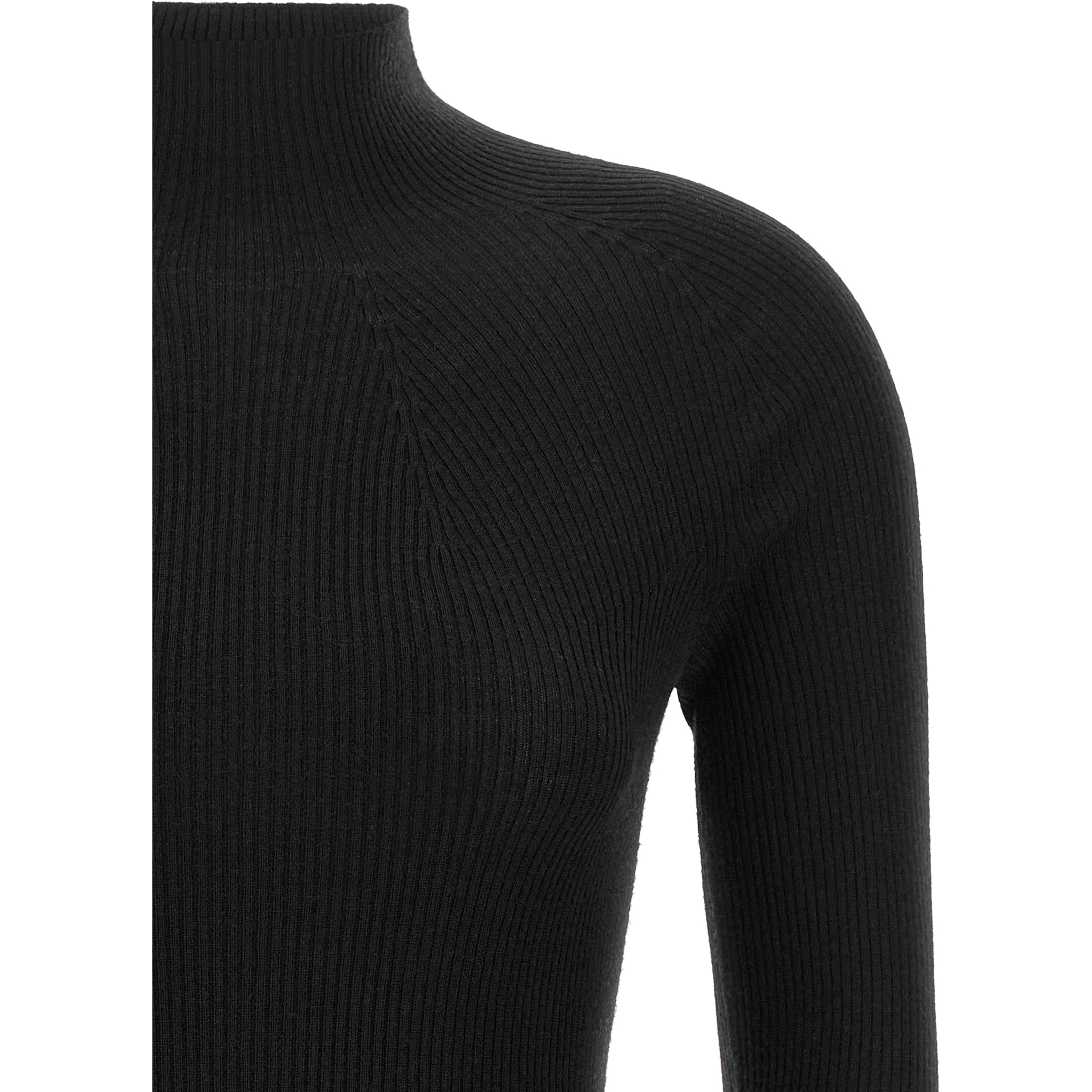 Blue Virgin Wool Cardigan