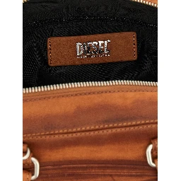 Brown Other Fibres Shoulder Bag