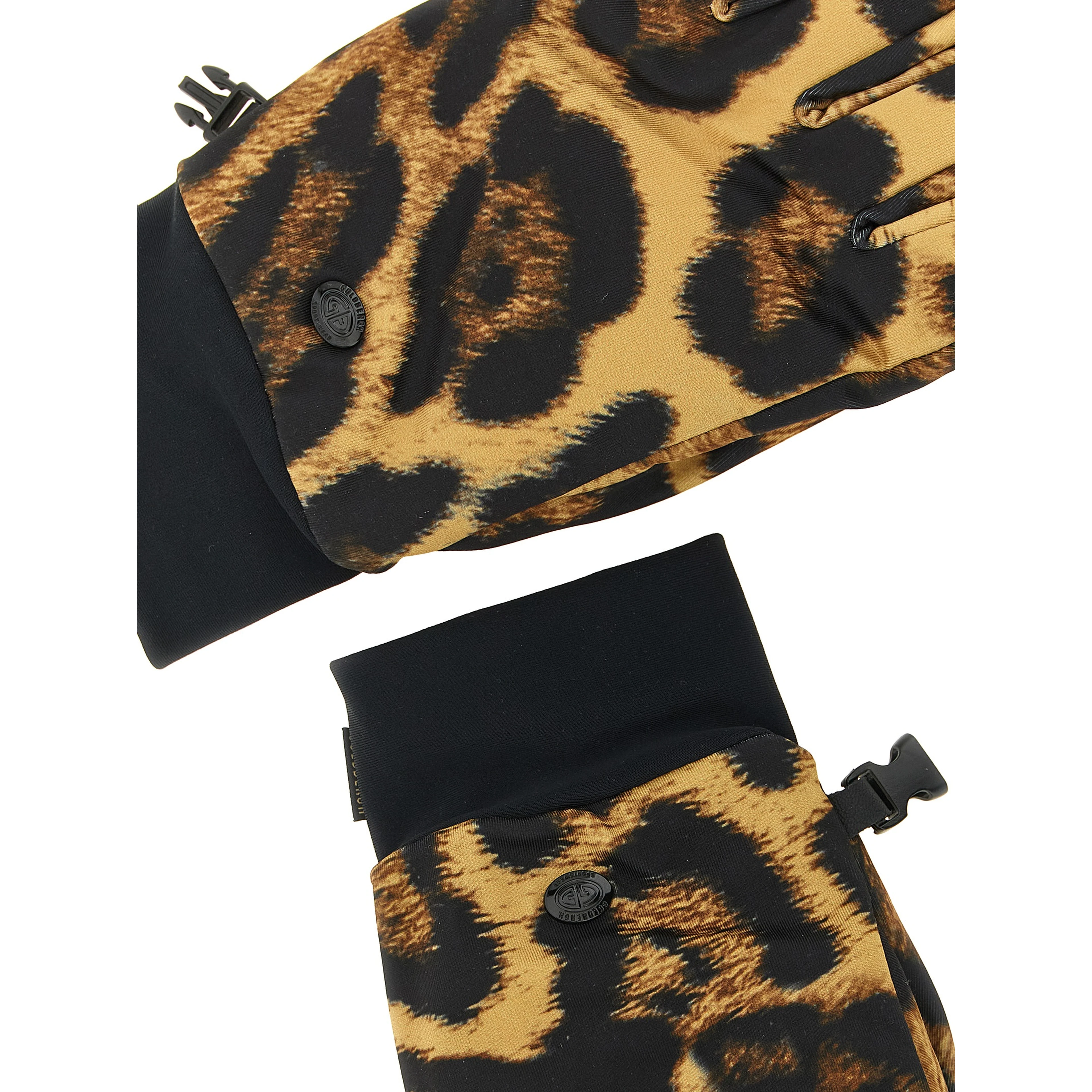 Brown Polyester Gloves