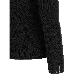 Blue Virgin Wool Cardigan