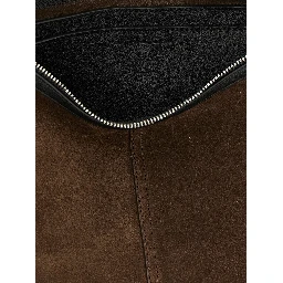 Brown Cowhide Crossbody Bag