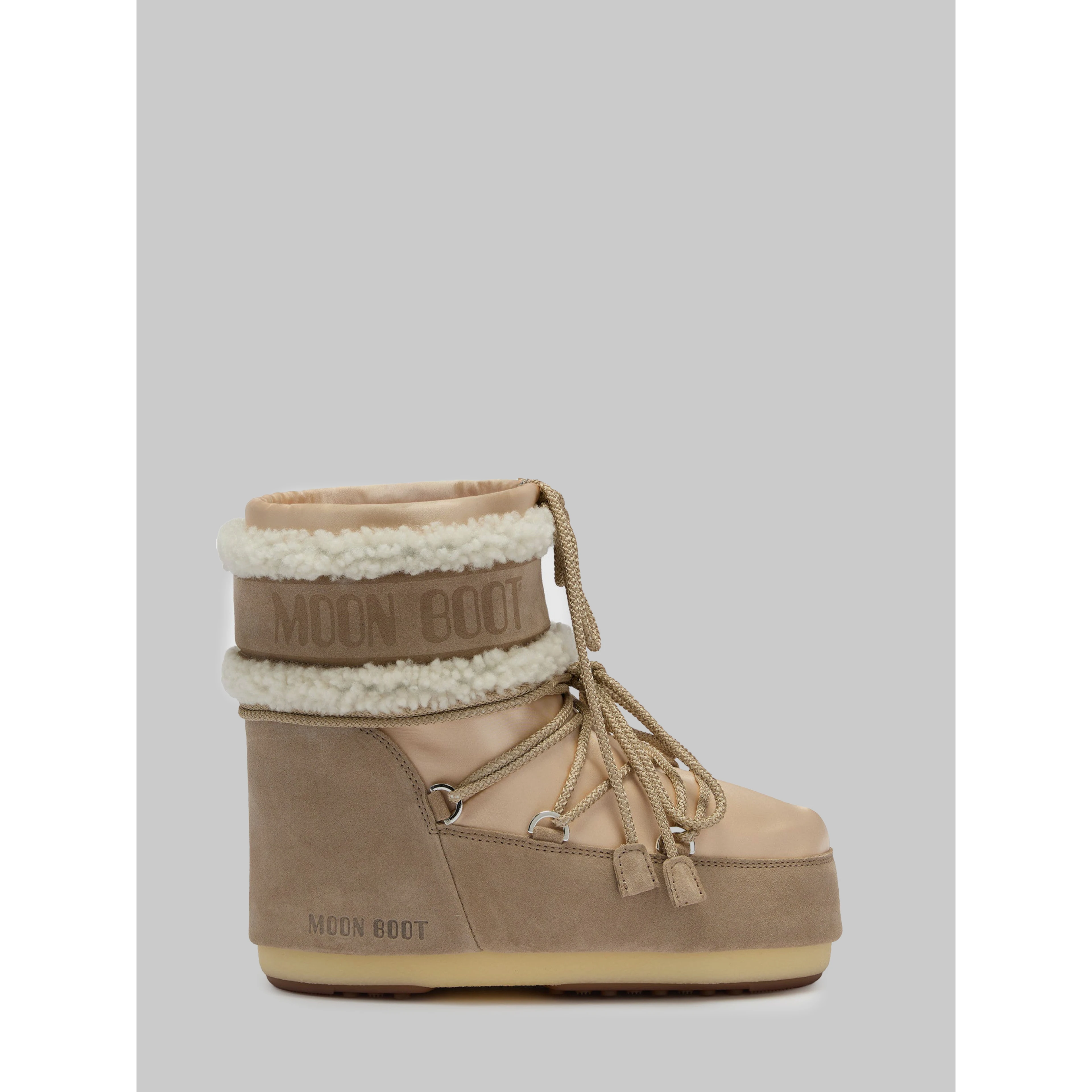 Icon Low Pearly Plus boots in peach and beige