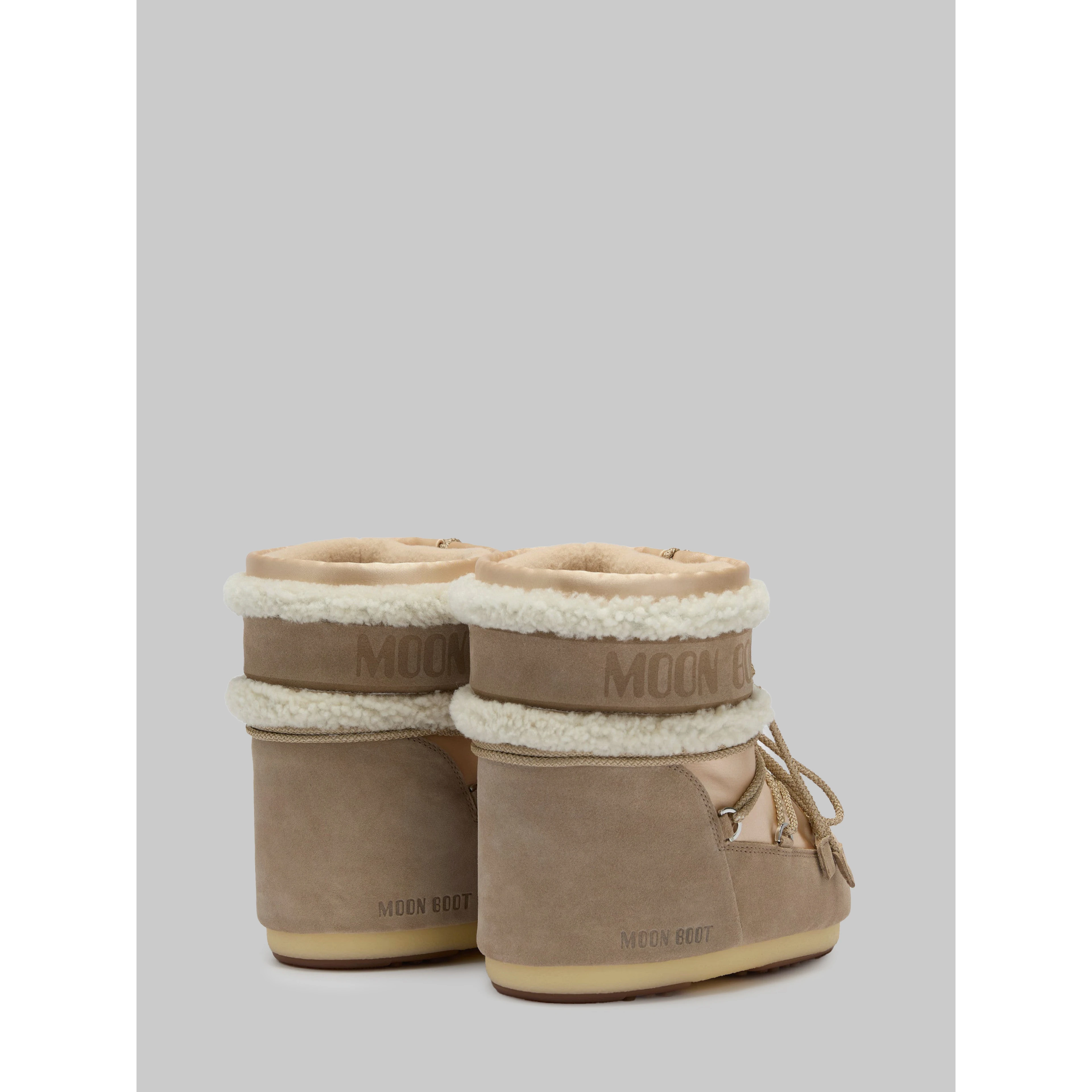 Icon Low Pearly Plus boots in peach and beige