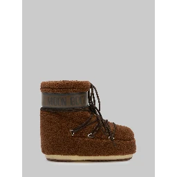 Brown teddy Icon Low boots