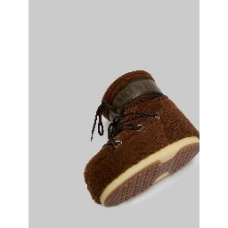 Brown teddy Icon Low boots