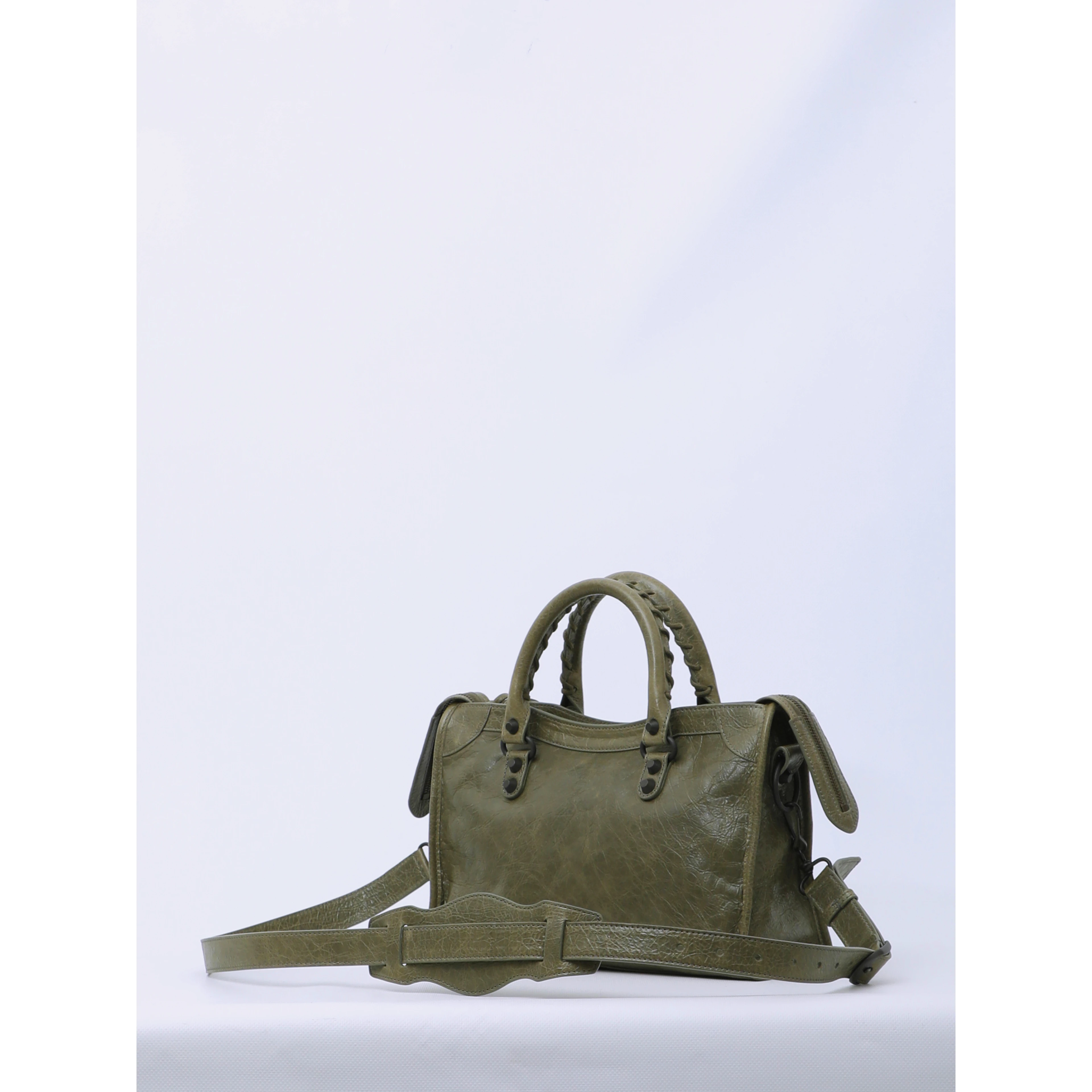 Small Le City bag in army green