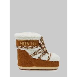 Brown shearling Icon Low boots