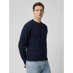 Sweater in Night Residue blue