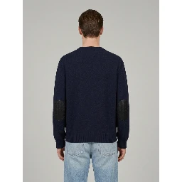 Sweater in Night Residue blue