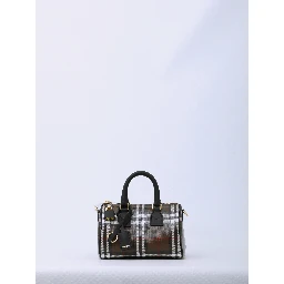 Mini Check bowling bag
