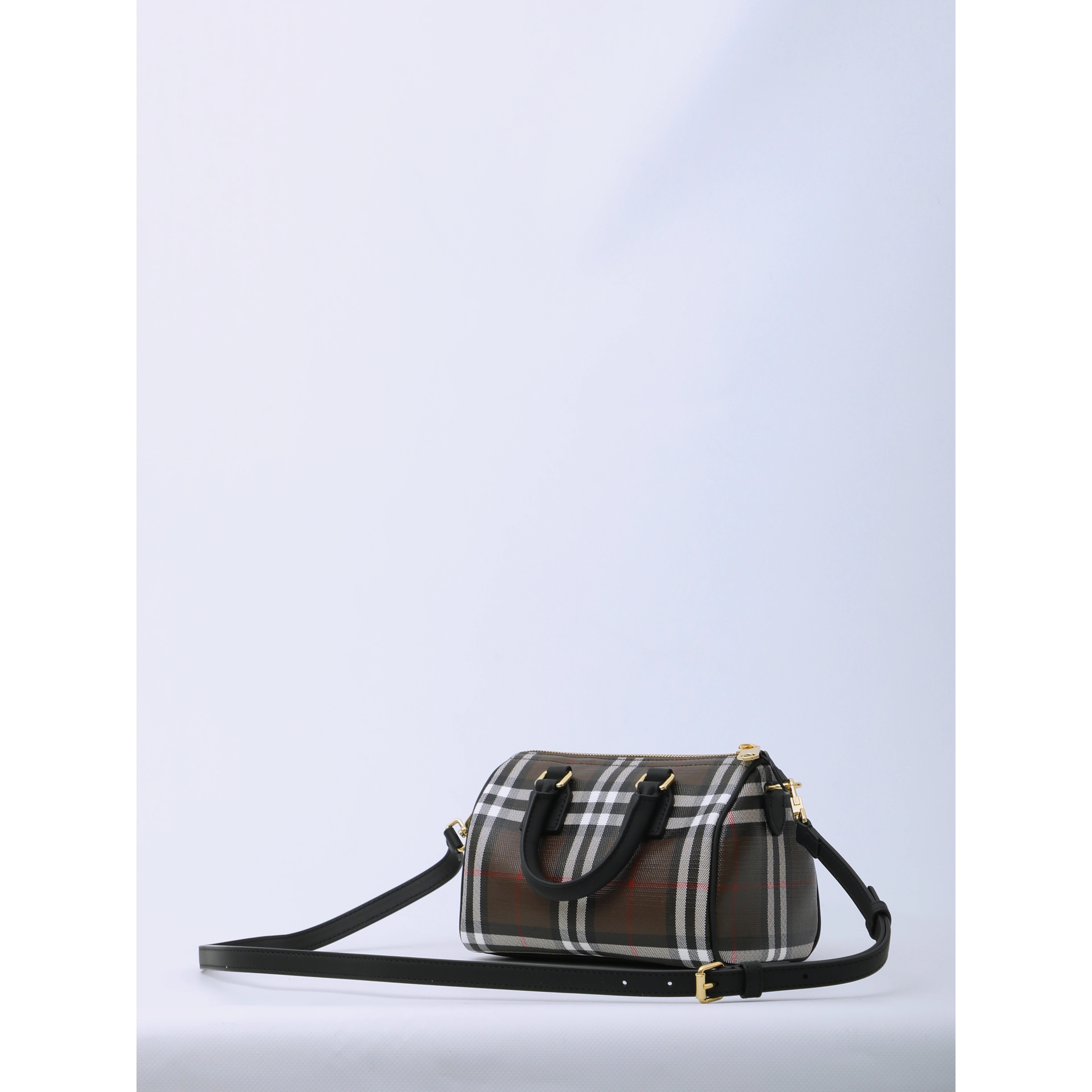 Mini Check bowling bag