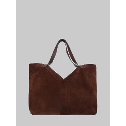 Large Y tote bag in suede