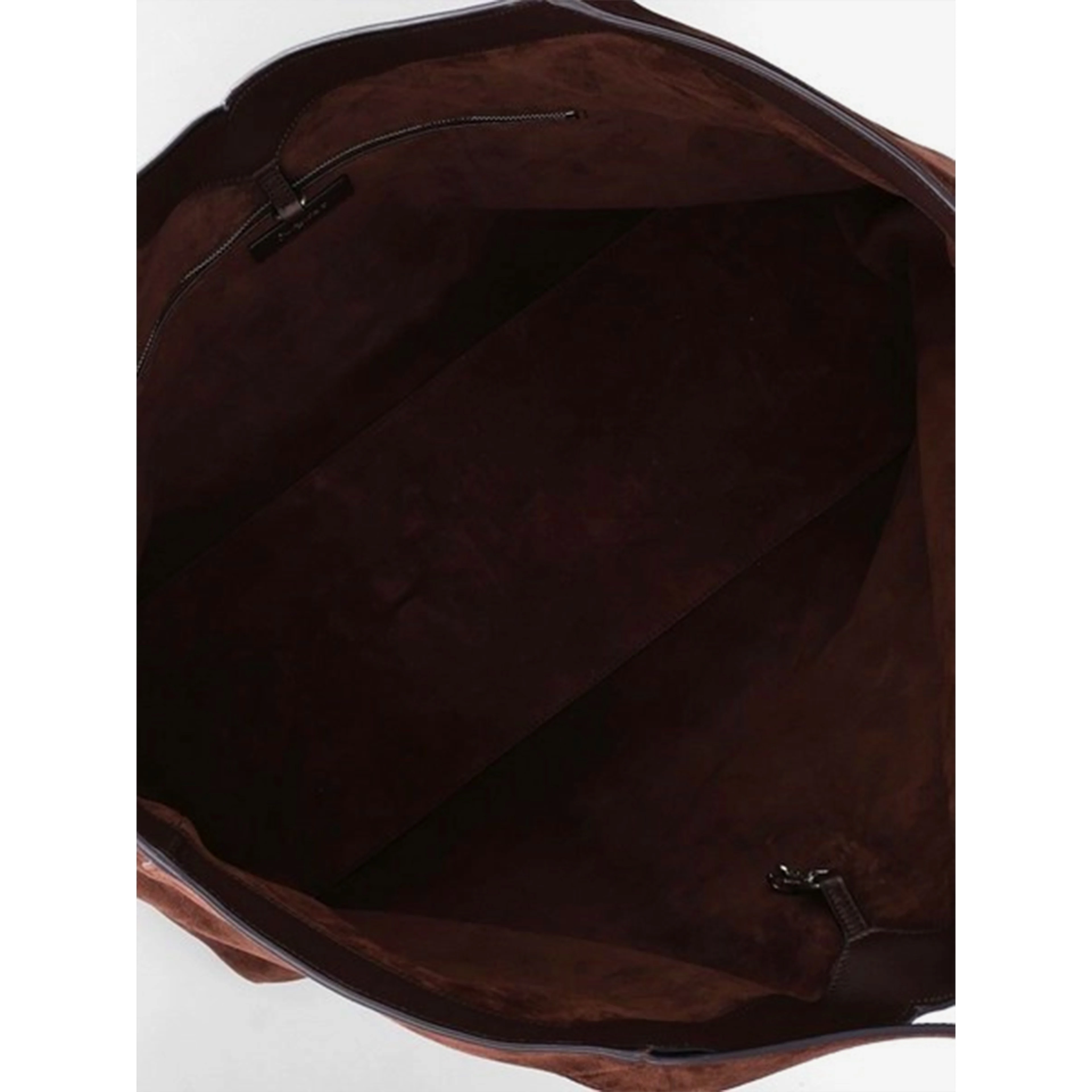 Large Y tote bag in suede