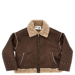Faux shearling jacket