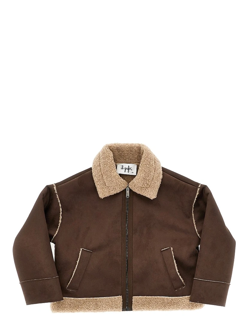 Faux shearling jacket