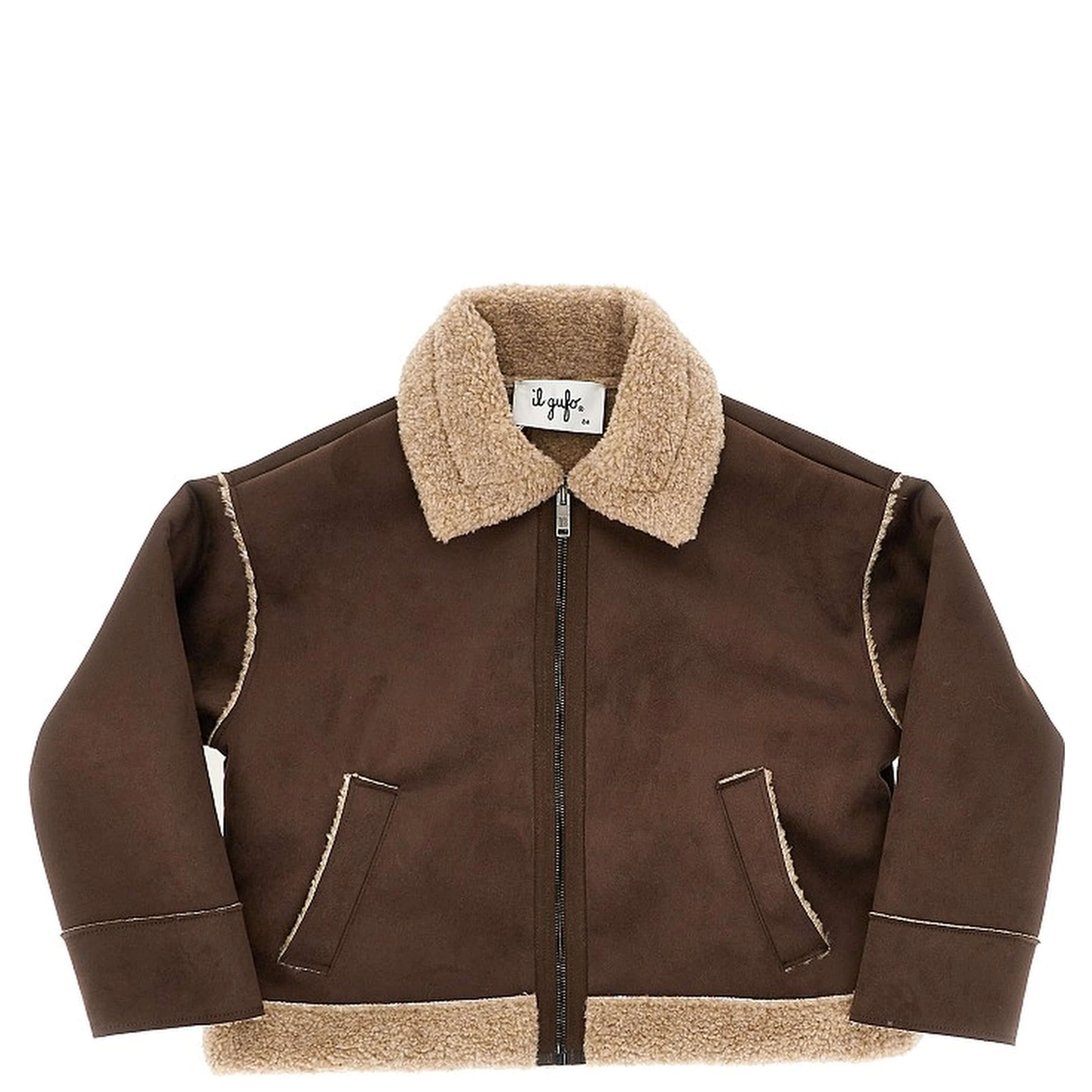 Faux shearling jacket