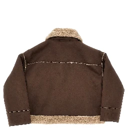 Faux shearling jacket