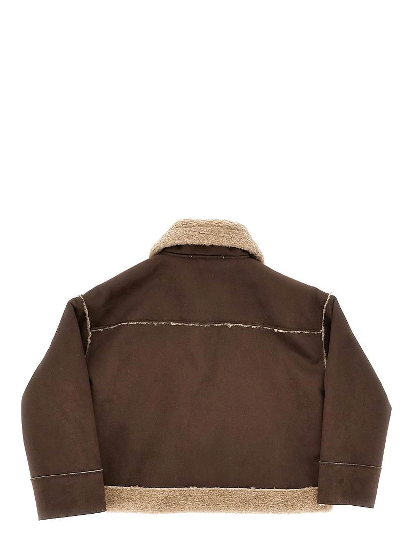 Faux shearling jacket