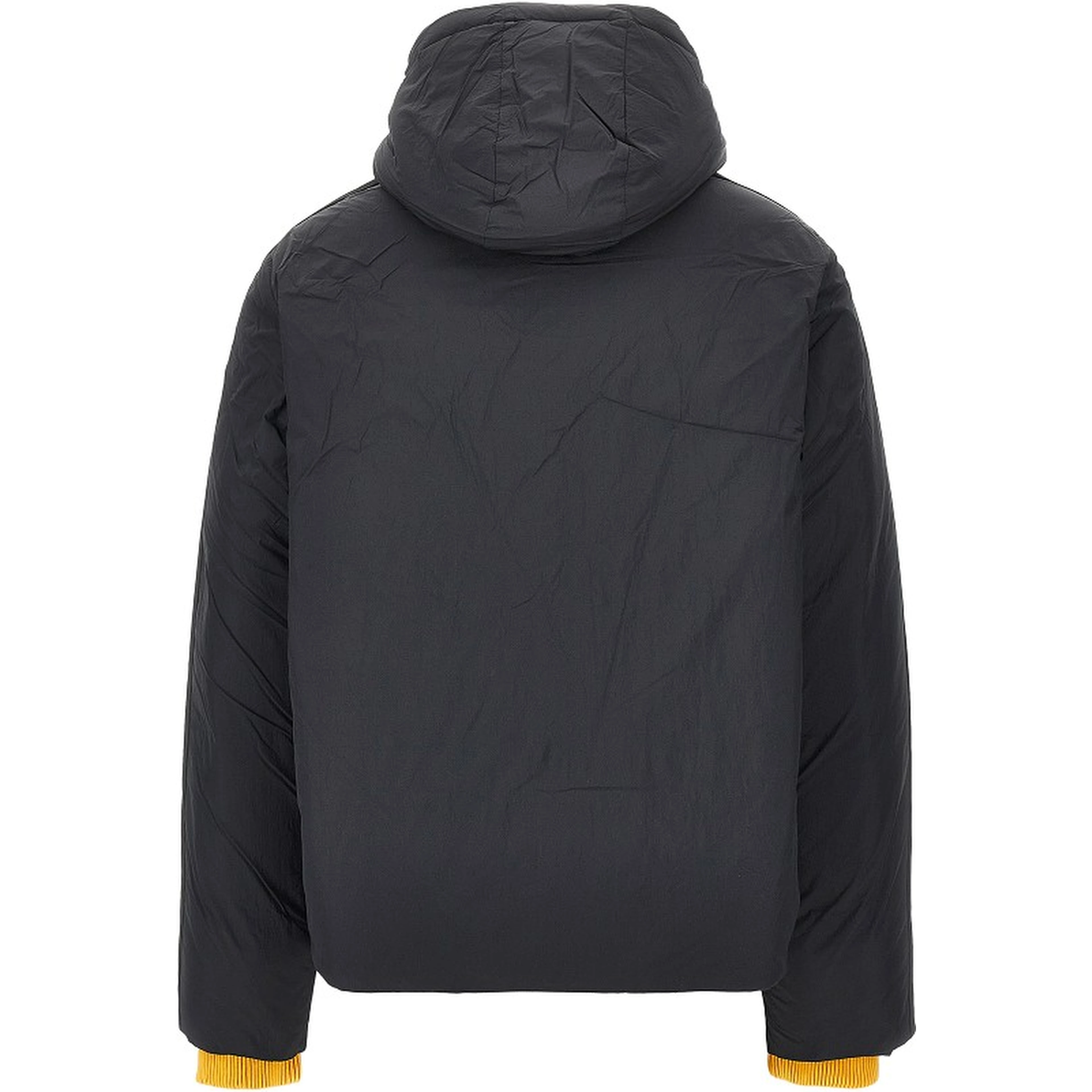 Oversized padded jacket with logoed bands
