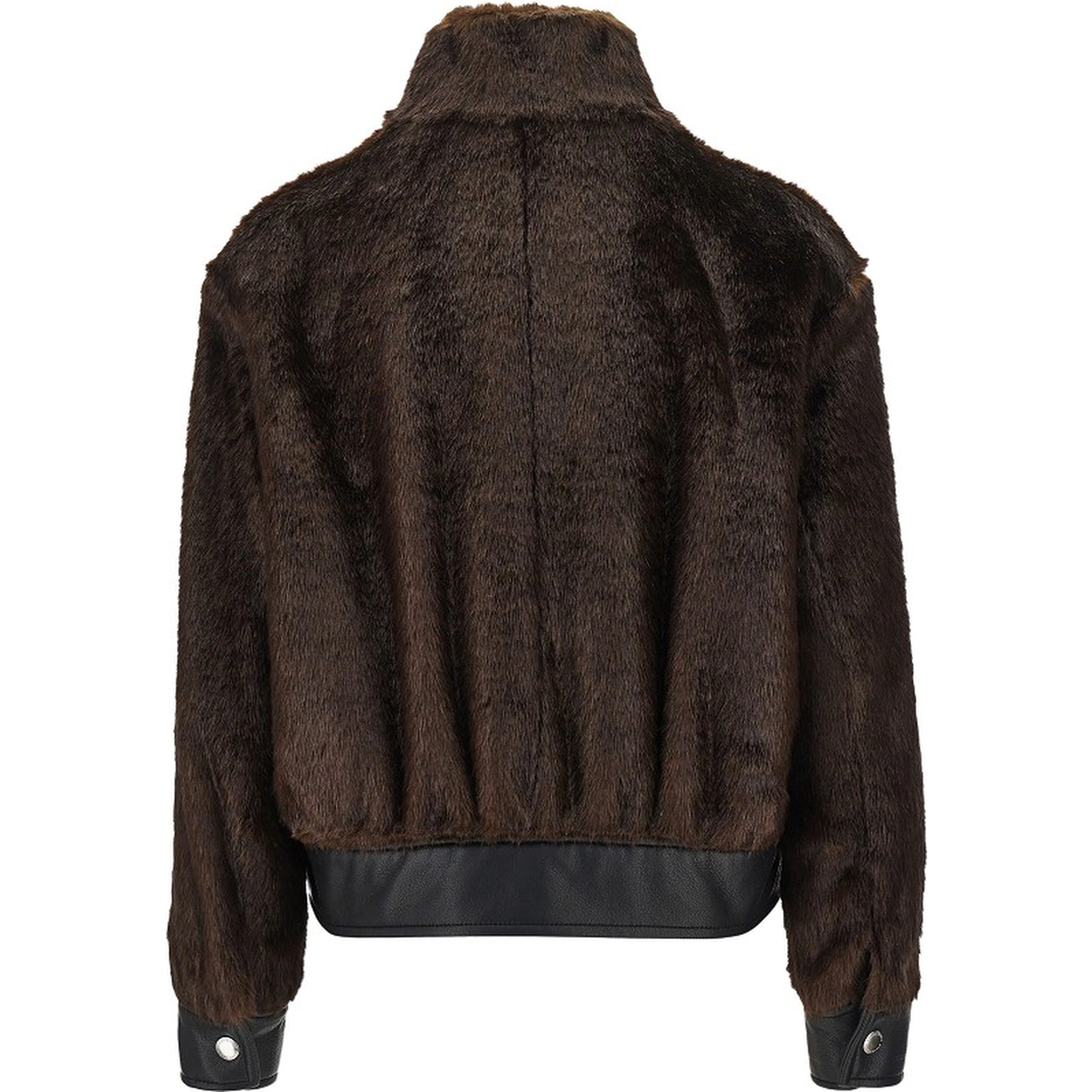 'Lula' faux fur bomber jacket