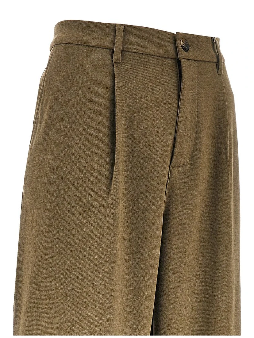 'WBRick Nickle' pleated pants