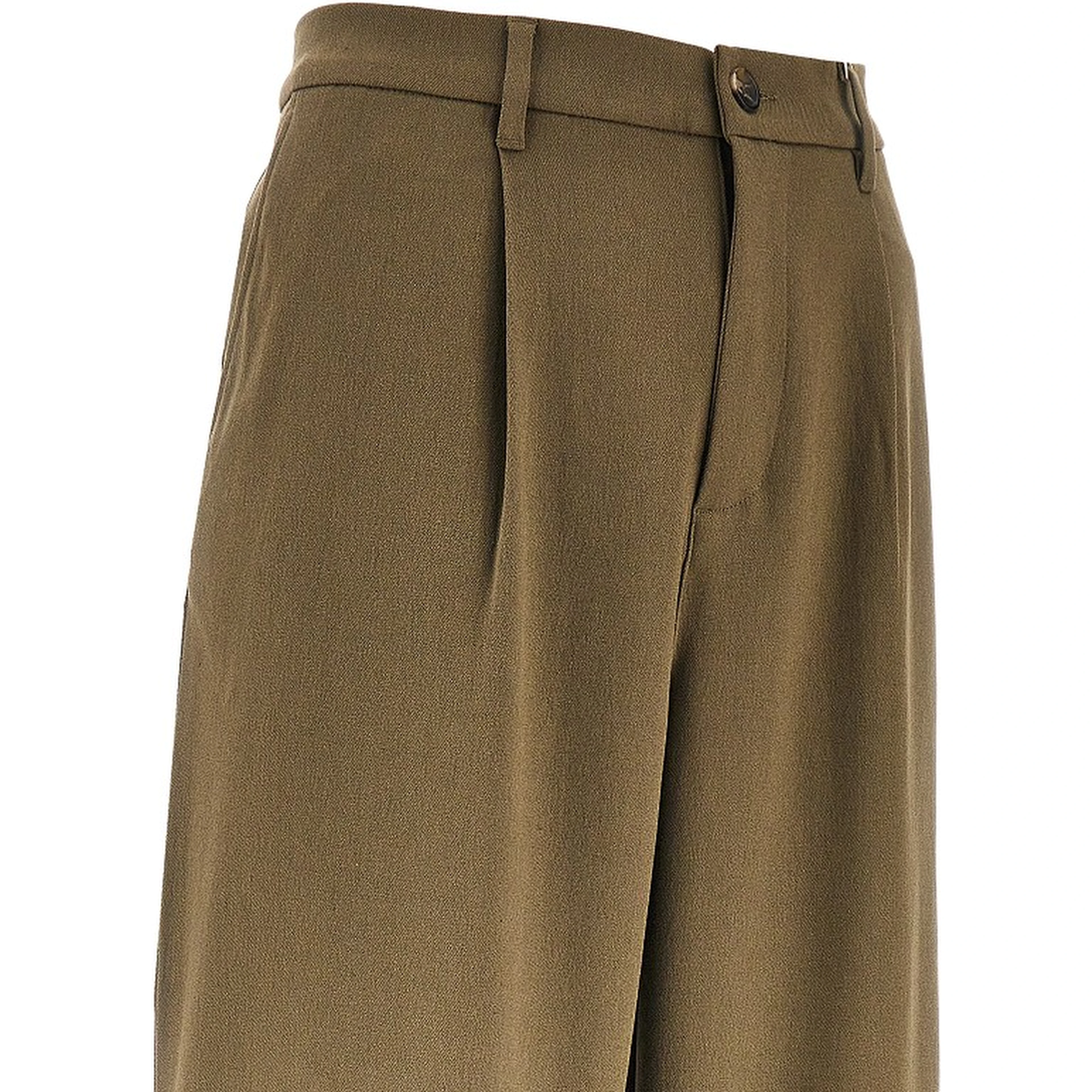 'WBRick Nickle' pleated pants