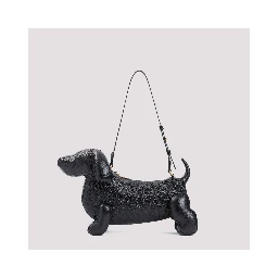 Thom Browne Hector pebbled leather shoulder bag