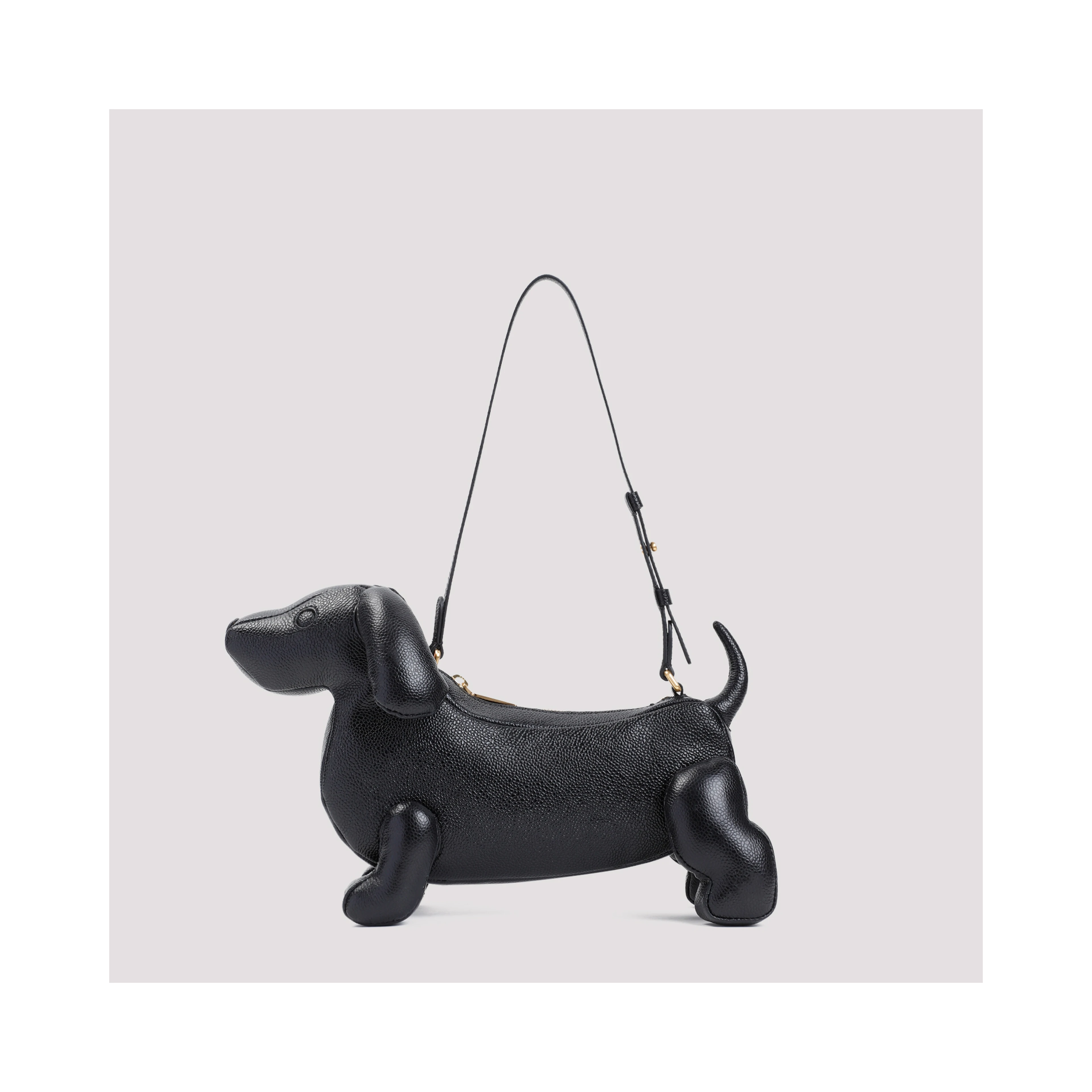 Thom Browne Hector pebbled leather shoulder bag