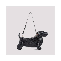 Thom Browne Hector pebbled leather shoulder bag