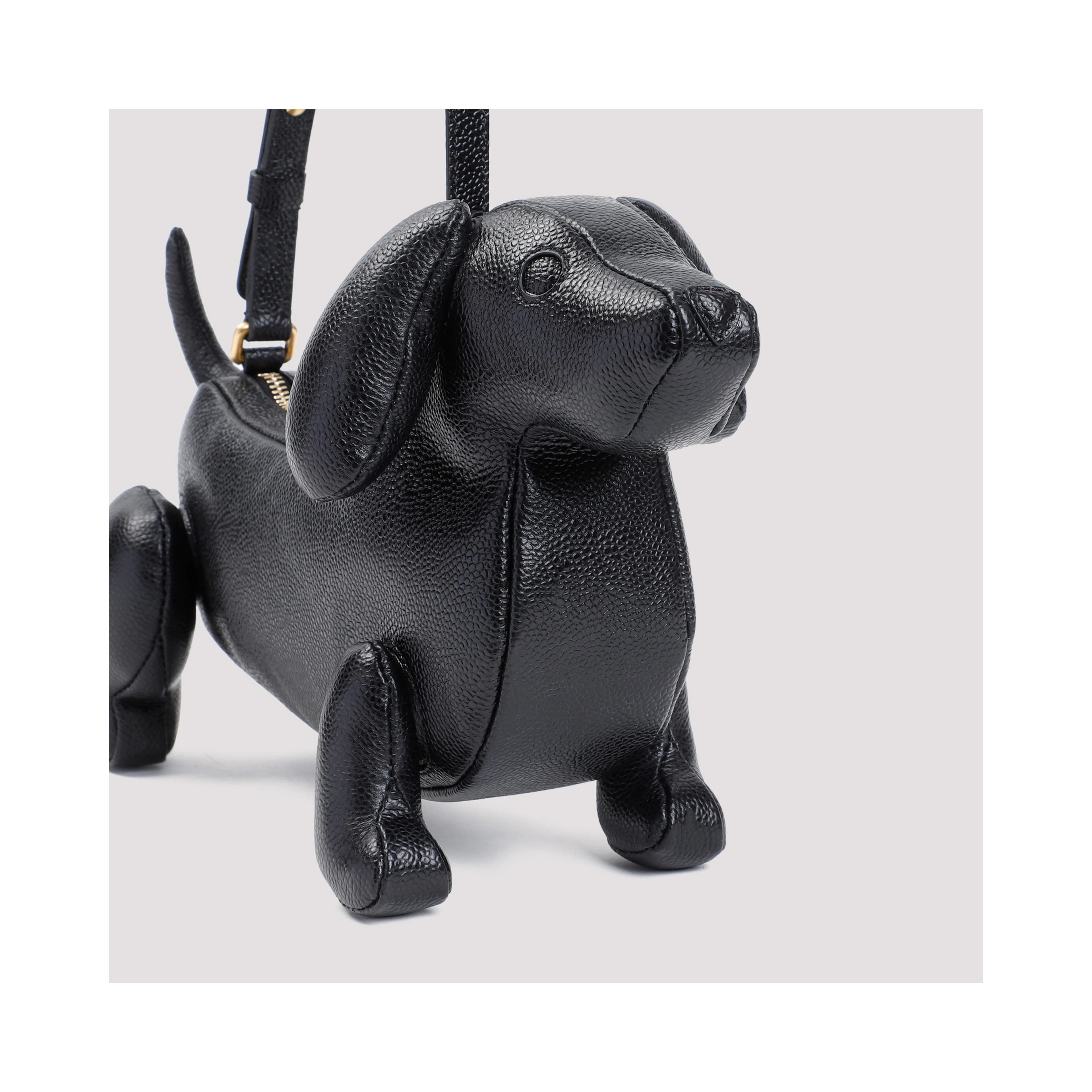 Thom Browne Hector pebbled leather shoulder bag