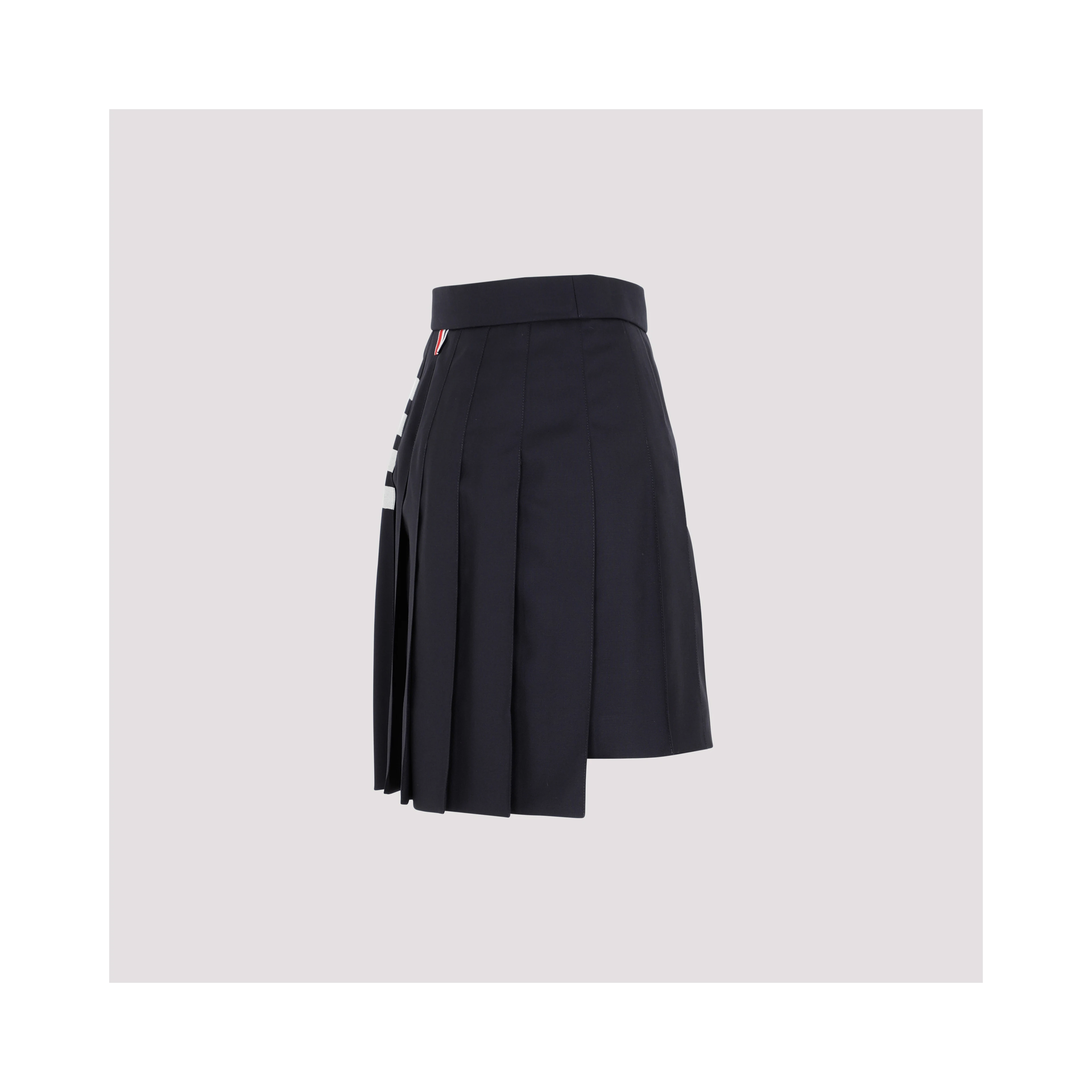 Thom Browne 4-Bar pleated miniskirt
