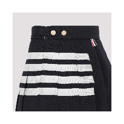 Thom Browne 4-Bar pleated miniskirt