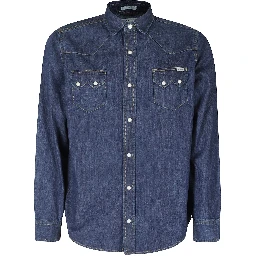 CAMICIA TEXANA DENIM STONE