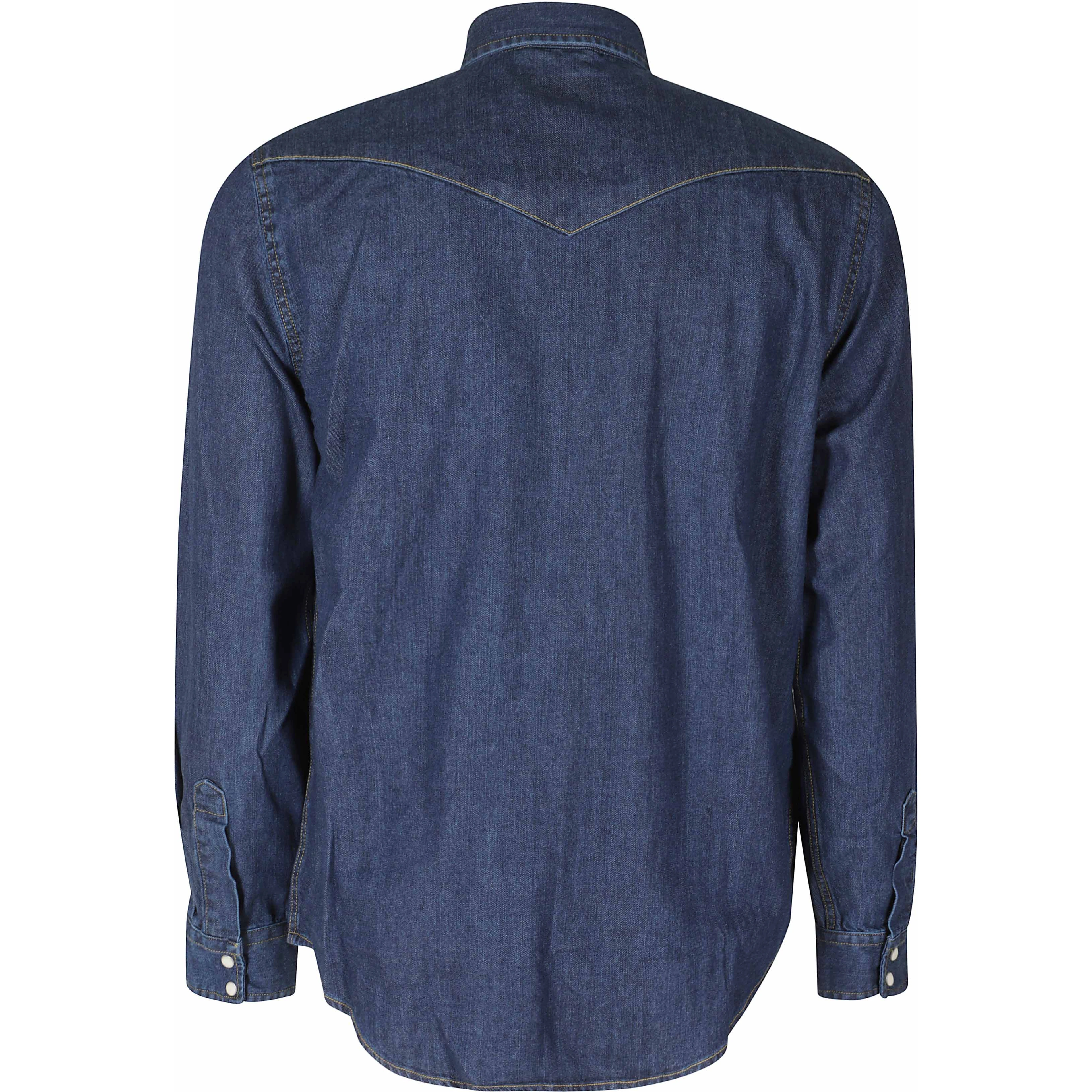 CAMICIA TEXANA DENIM STONE