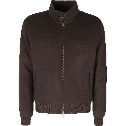 GIUBBOTTO ZIP BORDI MAGLIA LANA CASH