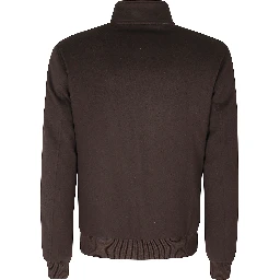 GIUBBOTTO ZIP BORDI MAGLIA LANA CASH