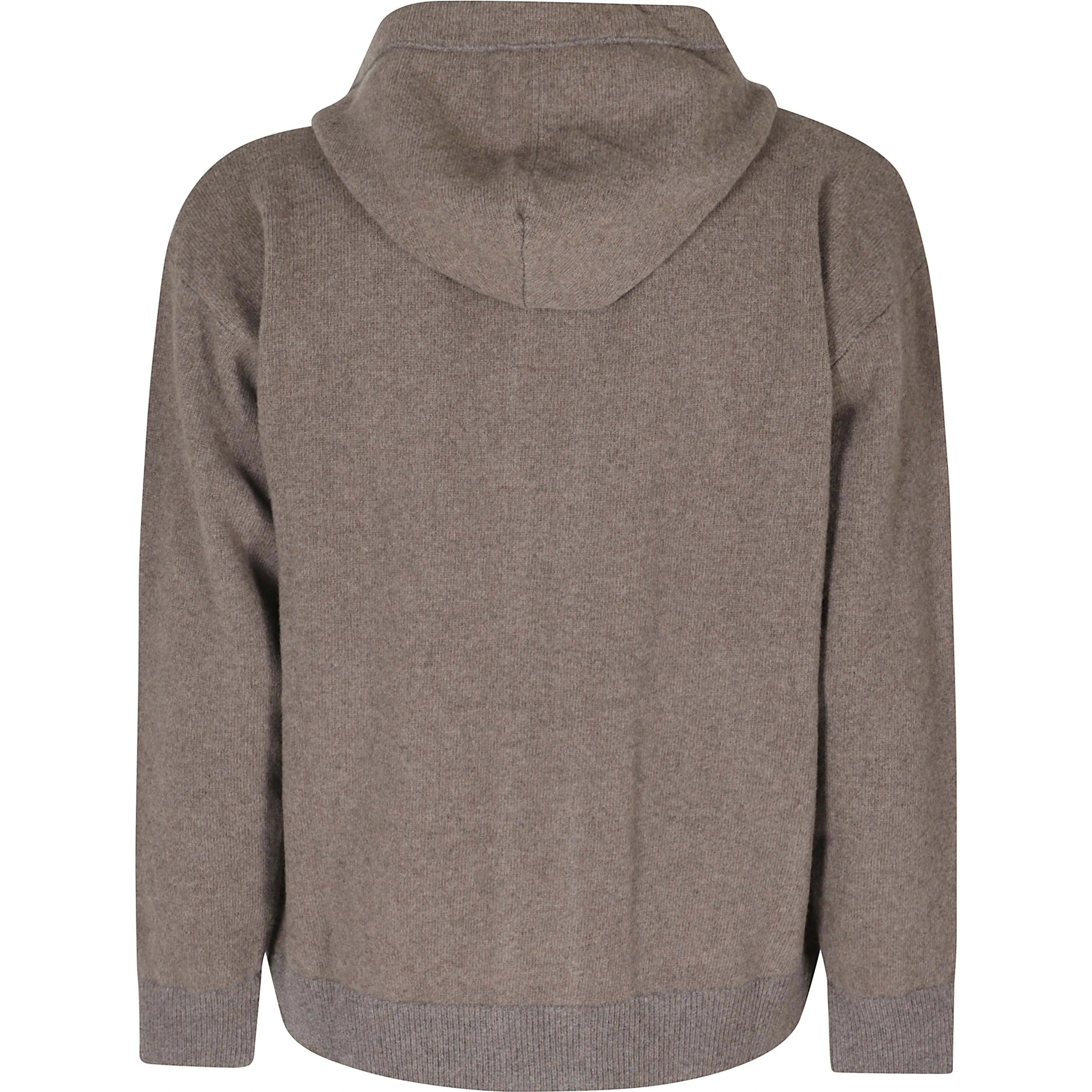 FELPA FULL ZIP LANA FELTED VANISE