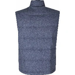 GILET FULL ZIP COLLO IN PIEDI