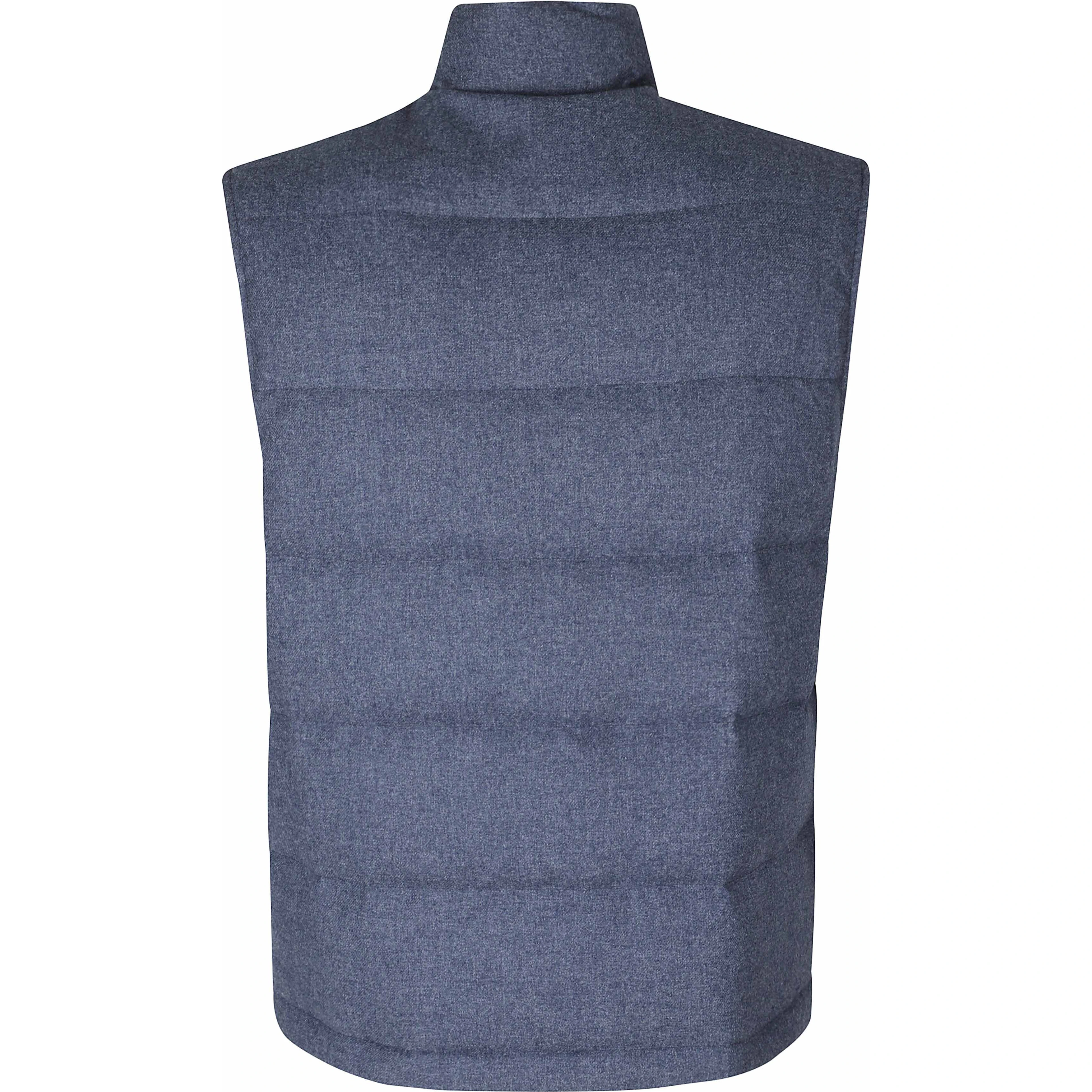 GILET FULL ZIP COLLO IN PIEDI