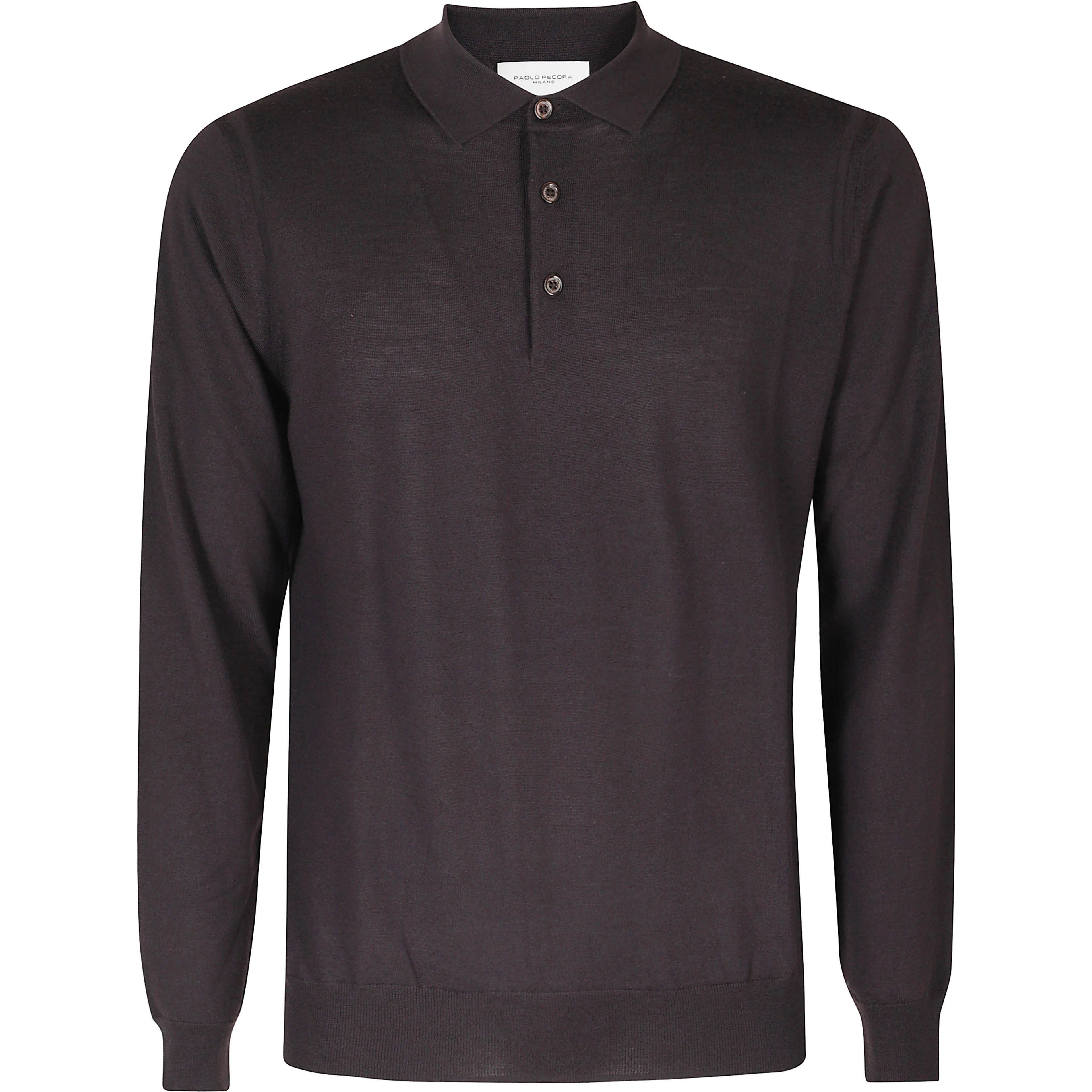 MAGLIA A POLO 3 BOTTONI MERINOS