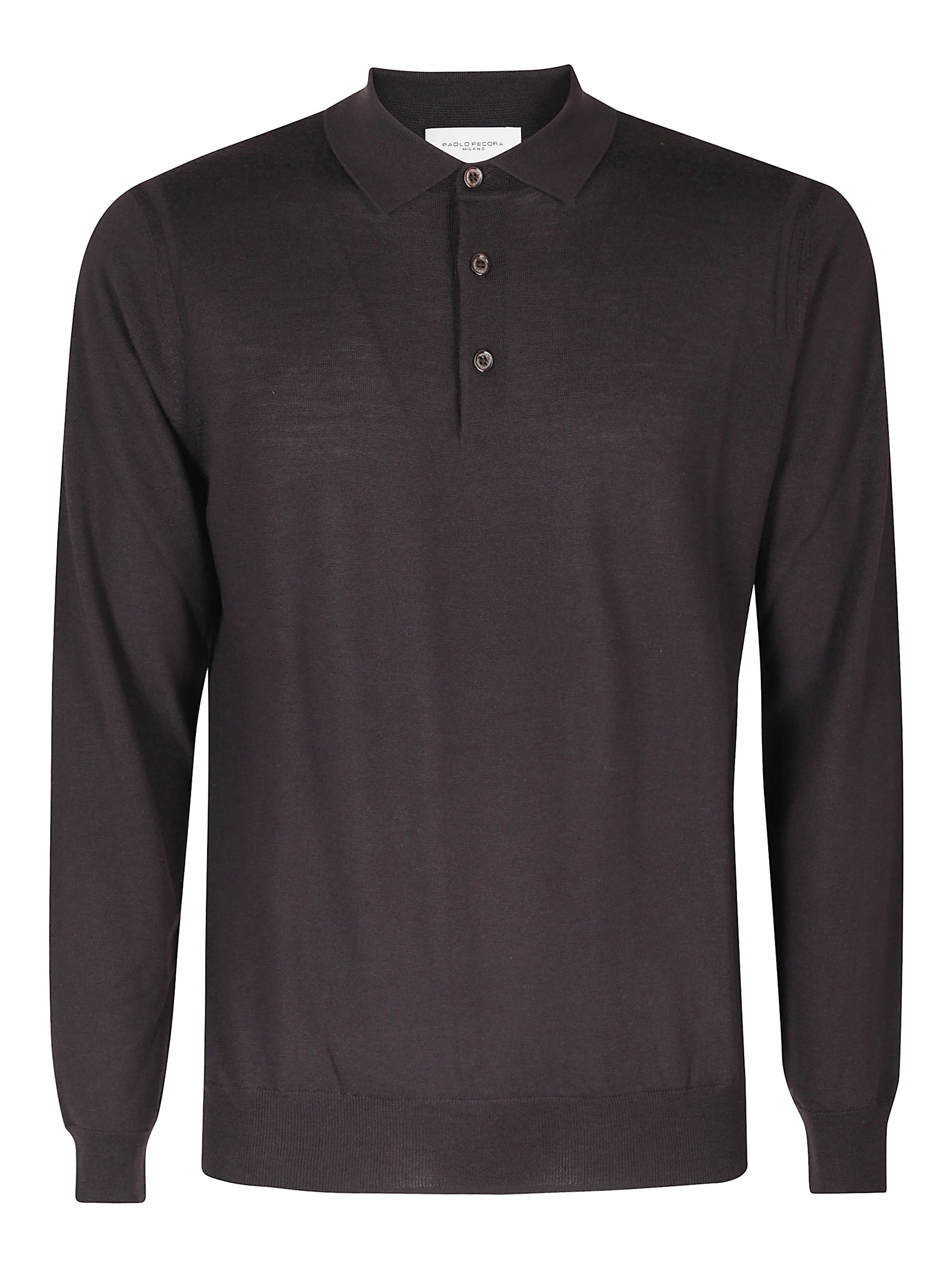 MAGLIA A POLO 3 BOTTONI MERINOS