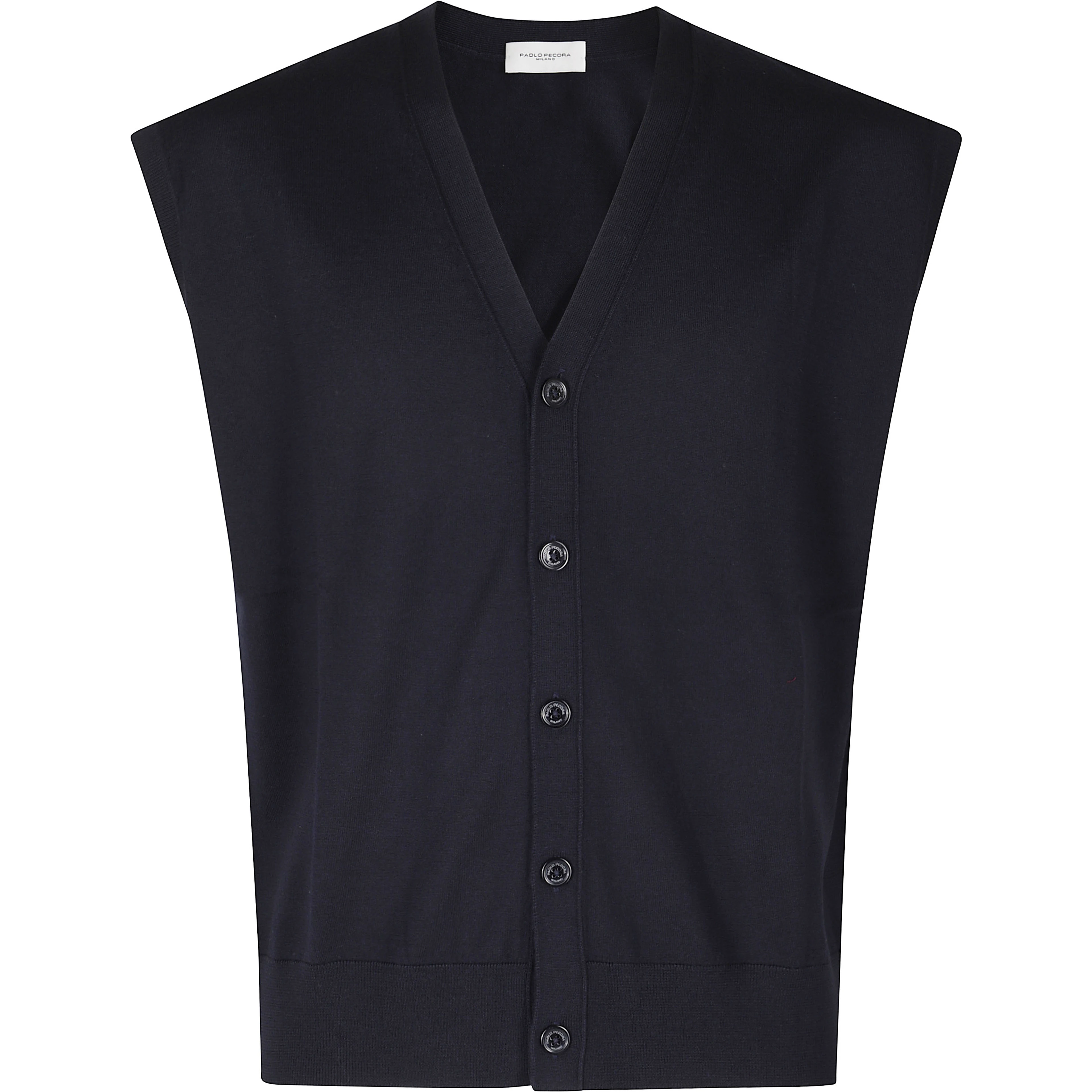 GILET IN MAGLIA MERINOS EXTRAFINE
