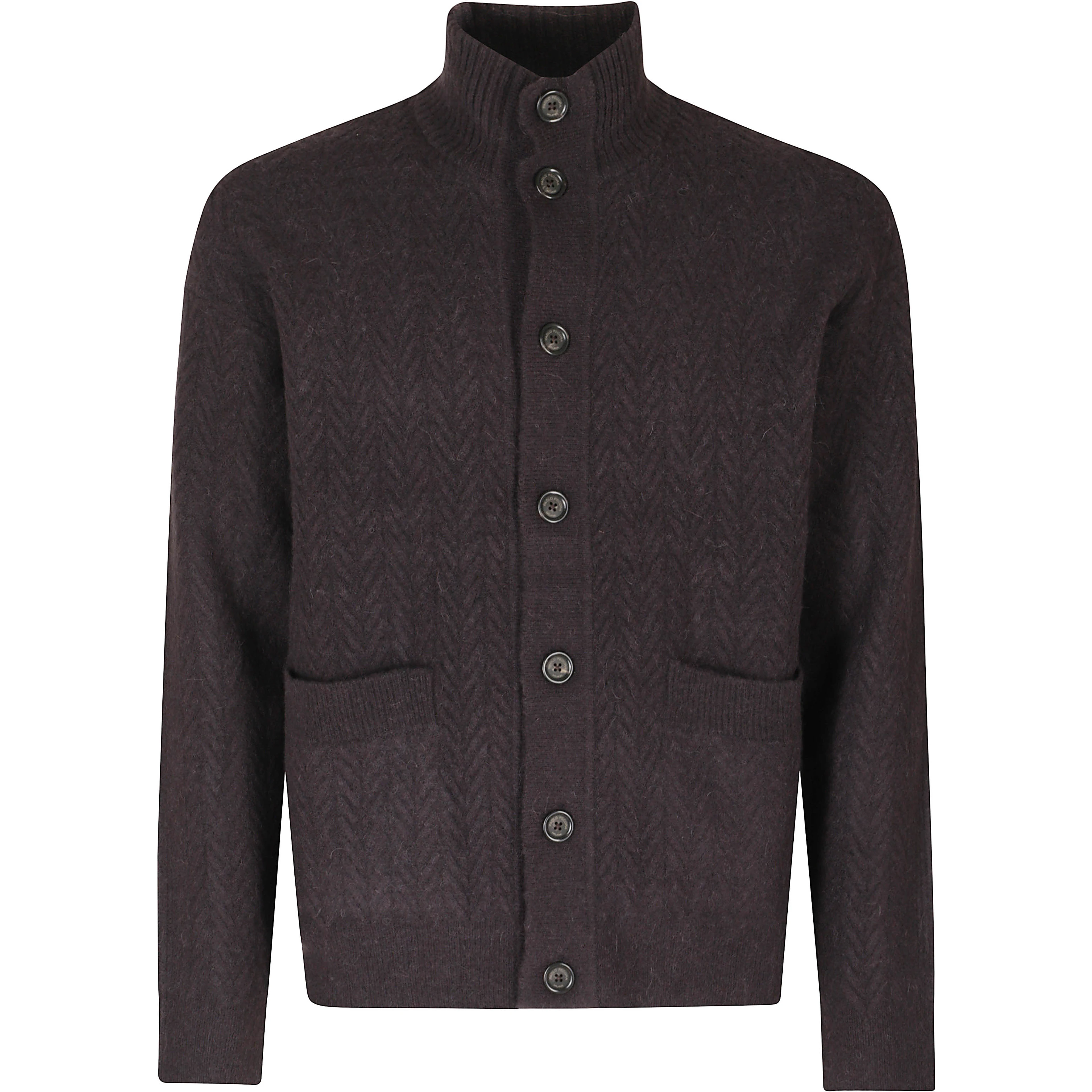 CARDIGAN MISTO LANA ALPACA