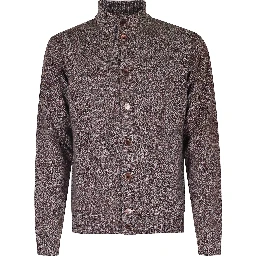 BLOUSON BOTTONI LANA MOULINEE
